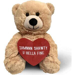 10 Inch Teddy Bear & Gift Bag Cute Stuffed Animal for Valentines Day Teddy Bear